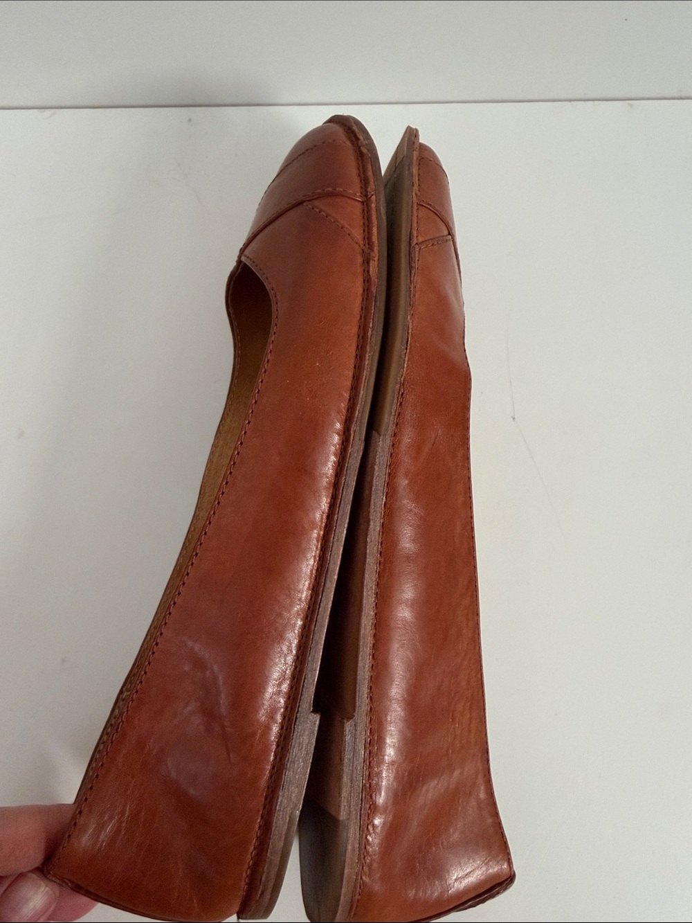 Frye leather flats sz 8.5 - Picture 6 of 7